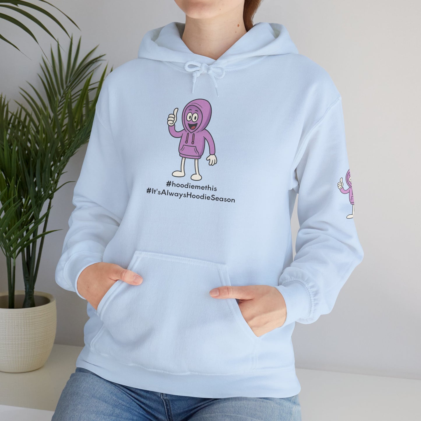 Hoodie Me This Thumbs Up - Unisex Heavy Blend™ Hooded Sweatshirt