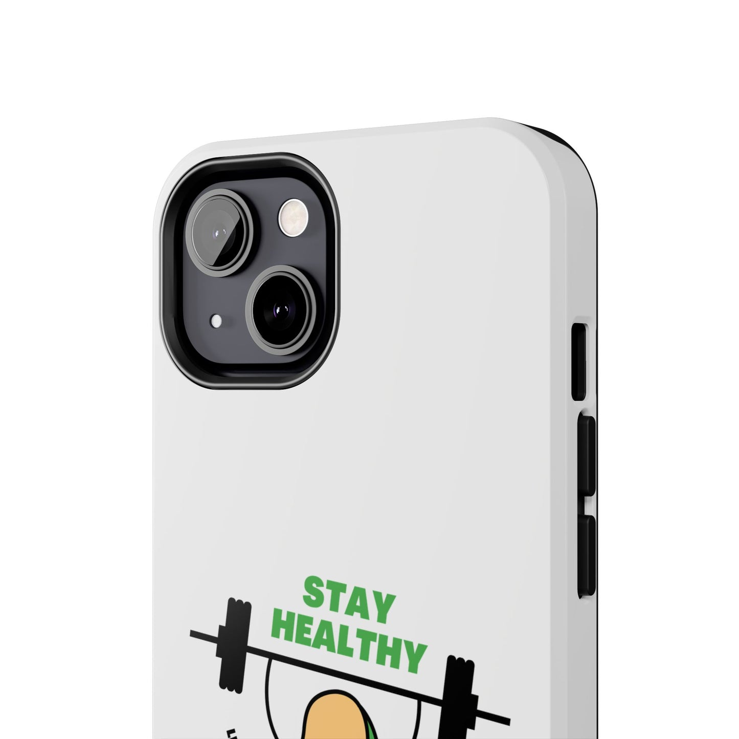 Stay Healthy Avocado - Tough iPhone Cases - Choose your Size