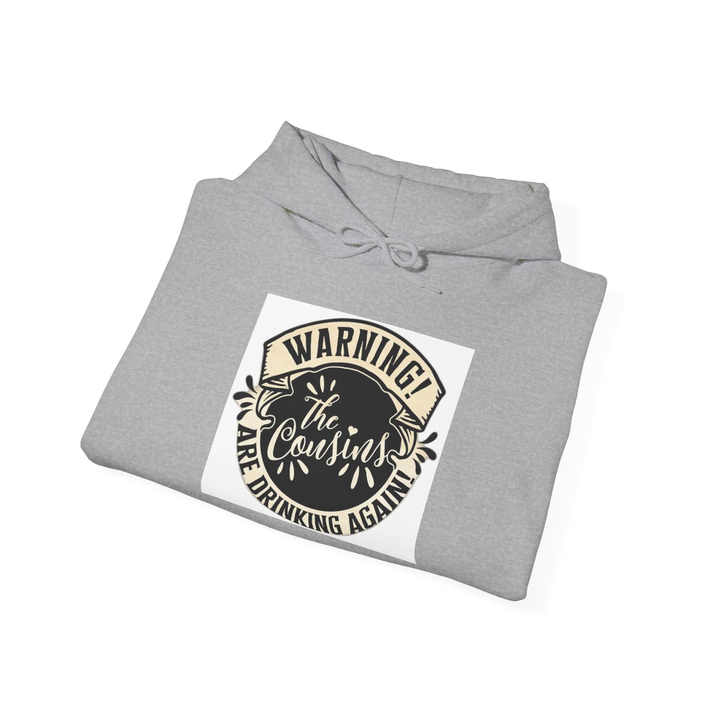 Warning! The Cousins Are Drinking Again!- Unisex Heavy Blend Hooded Sweatshirt. Stay Warm in Cozy in Winter Classrooms [...]