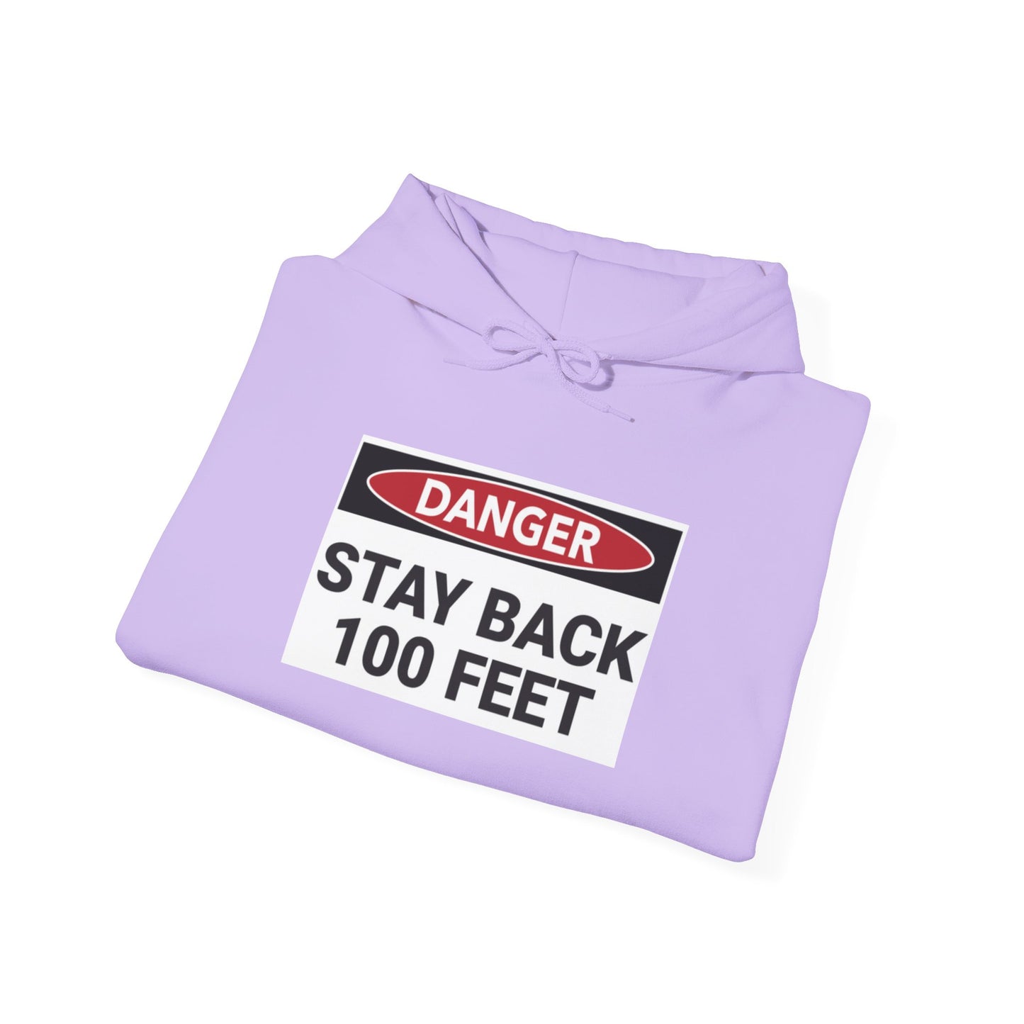 Danger Stay Back 100 Feet - Unisex Heavy Blend Hooded Sweatshirt, Police Support Apparel, Law Enforcement Gear, Gift for First Responders, [...]