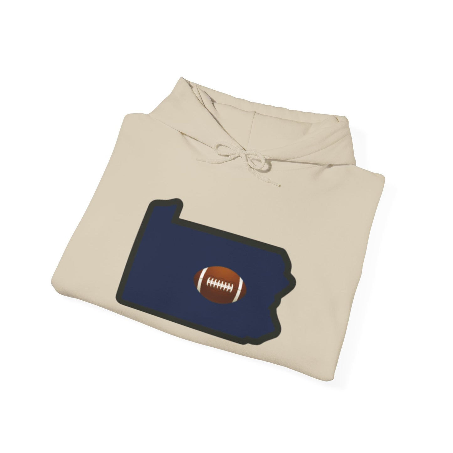 Pennsylvania Football Spirit - Unisex Heavy Blend Hooded Sweatshirt.[...]