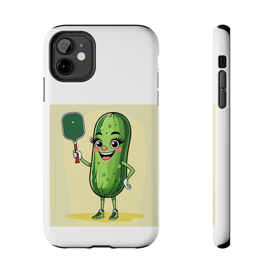 Pickleball - Tough iPhone Cases - Choose your Size