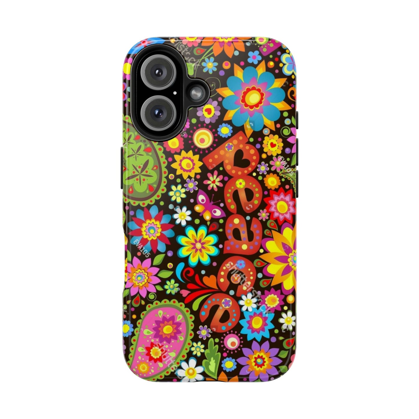 RETRO - PEACE - Tough iPhone Cases - Choose your Model & Size