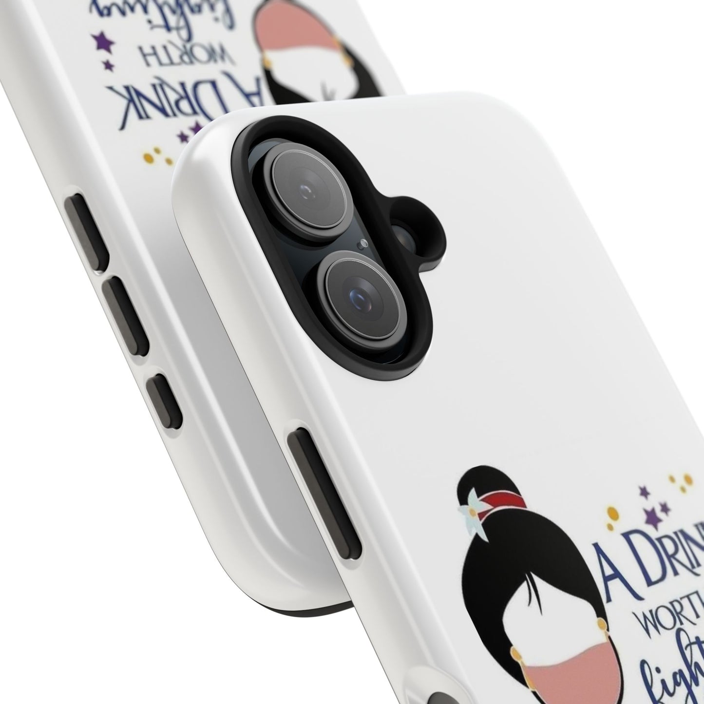 A Drink Worth Fighting For - Tough iPhone Cases - Choose your Size