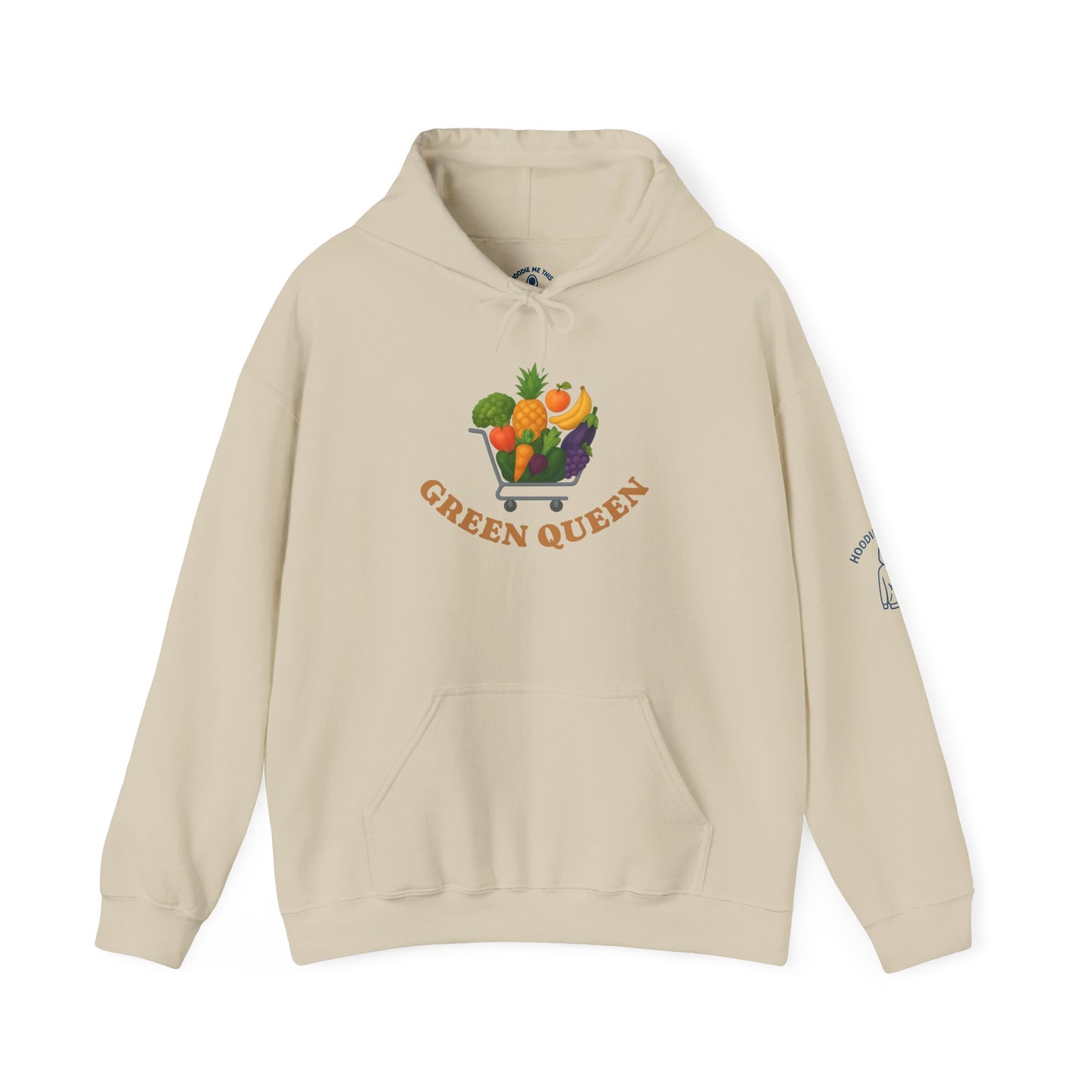 GREEN QUEEN fruit and veggies - Unisex Heavy Blend Hooded Sweatshirt. Stay Warm in Cozy all year long[...]