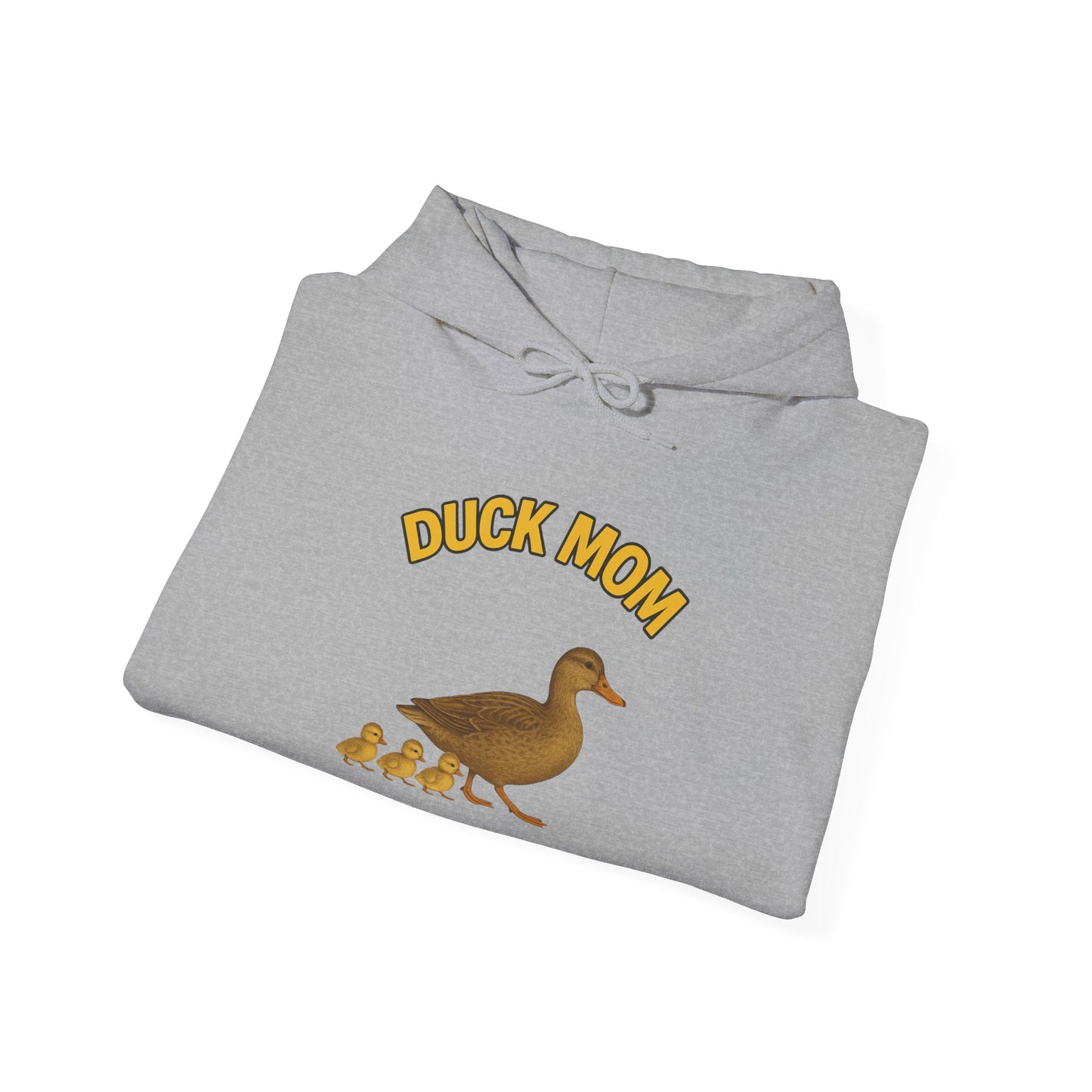 DUCK MOM - Unisex Heavy Blend Hooded Sweatshirt. Stay Warm while Feeding and watching your Ducks!  [...]