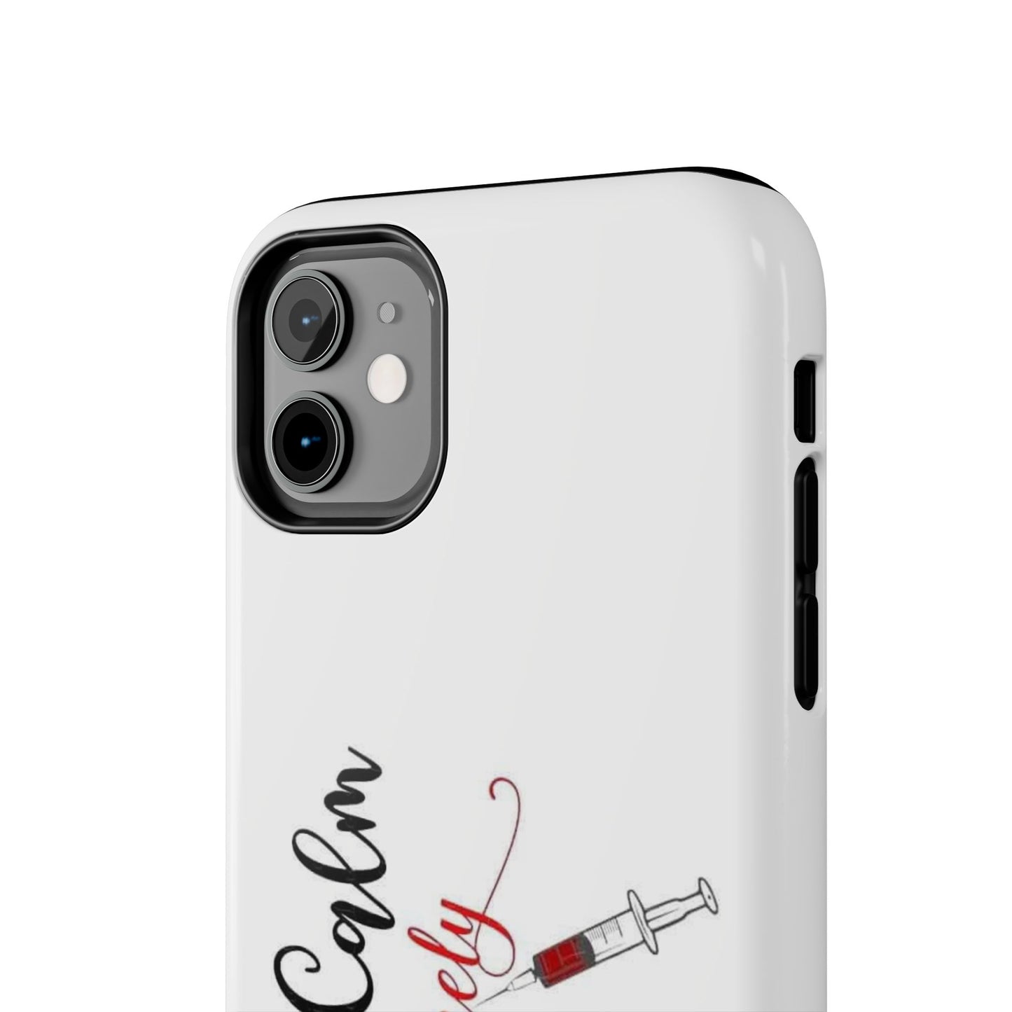 Stay Calm I Rarely Miss - Tough iPhone Cases - Choose your Size