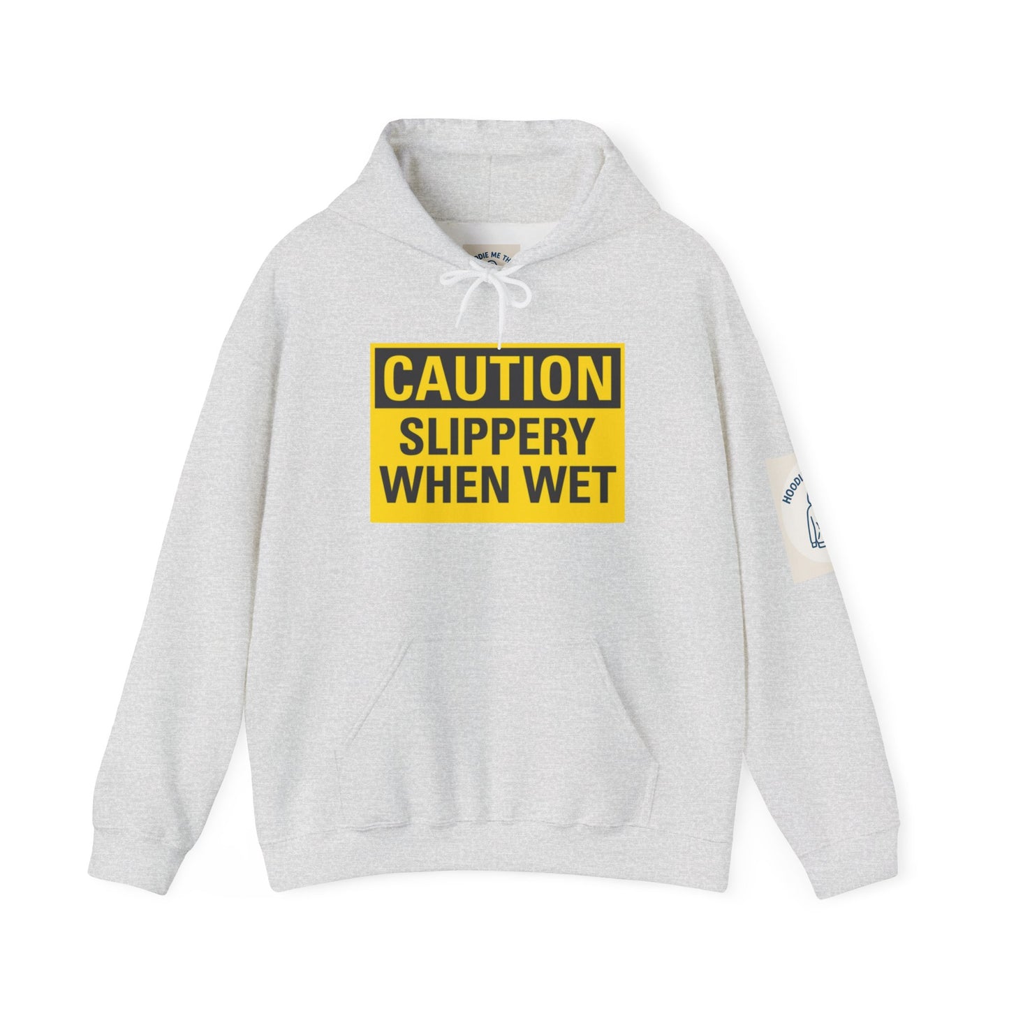 Caution Slippery When Wet, Unisex Heavy Blend Hooded Sweatshirt,[...]