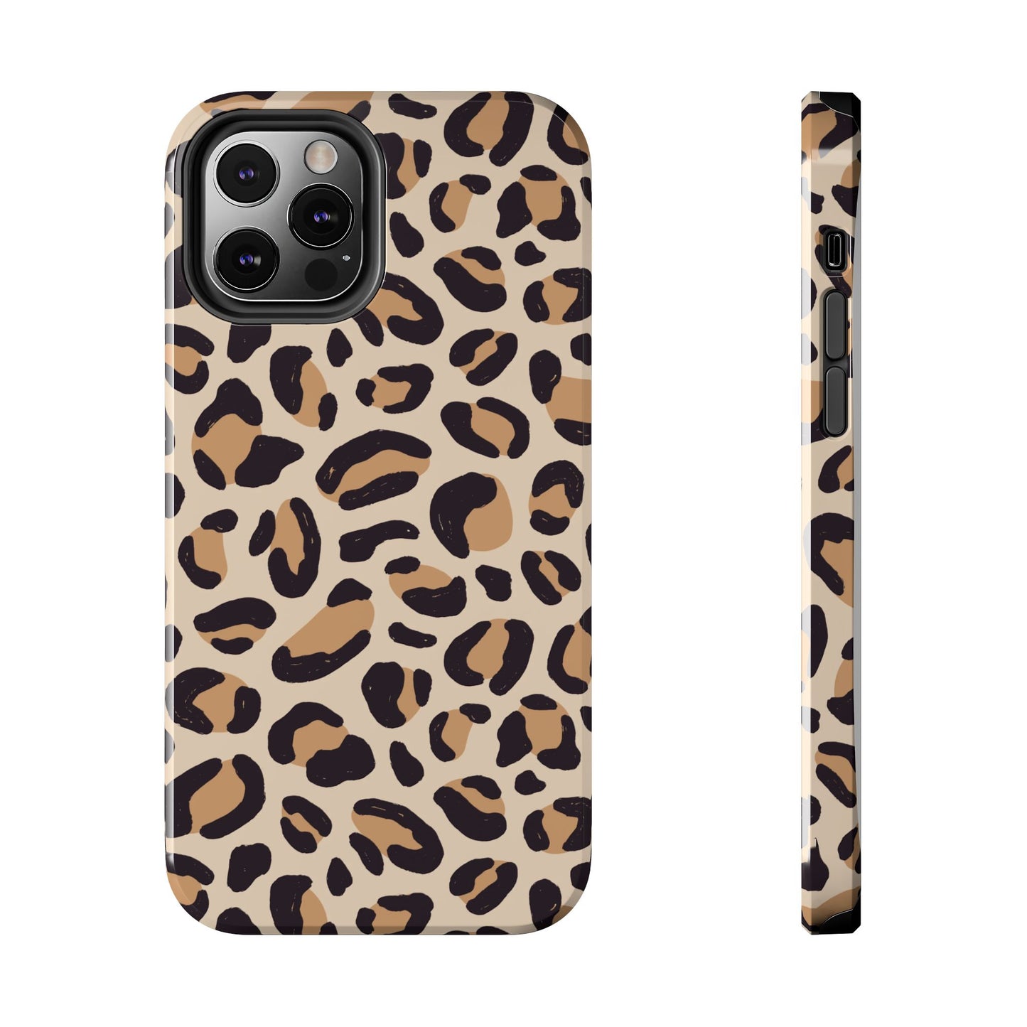 Leopard Print - Tough iPhone Cases - Choose your Size