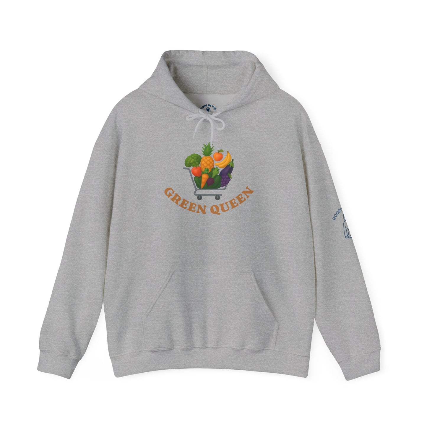 GREEN QUEEN fruit and veggies - Unisex Heavy Blend Hooded Sweatshirt. Stay Warm in Cozy all year long[...]