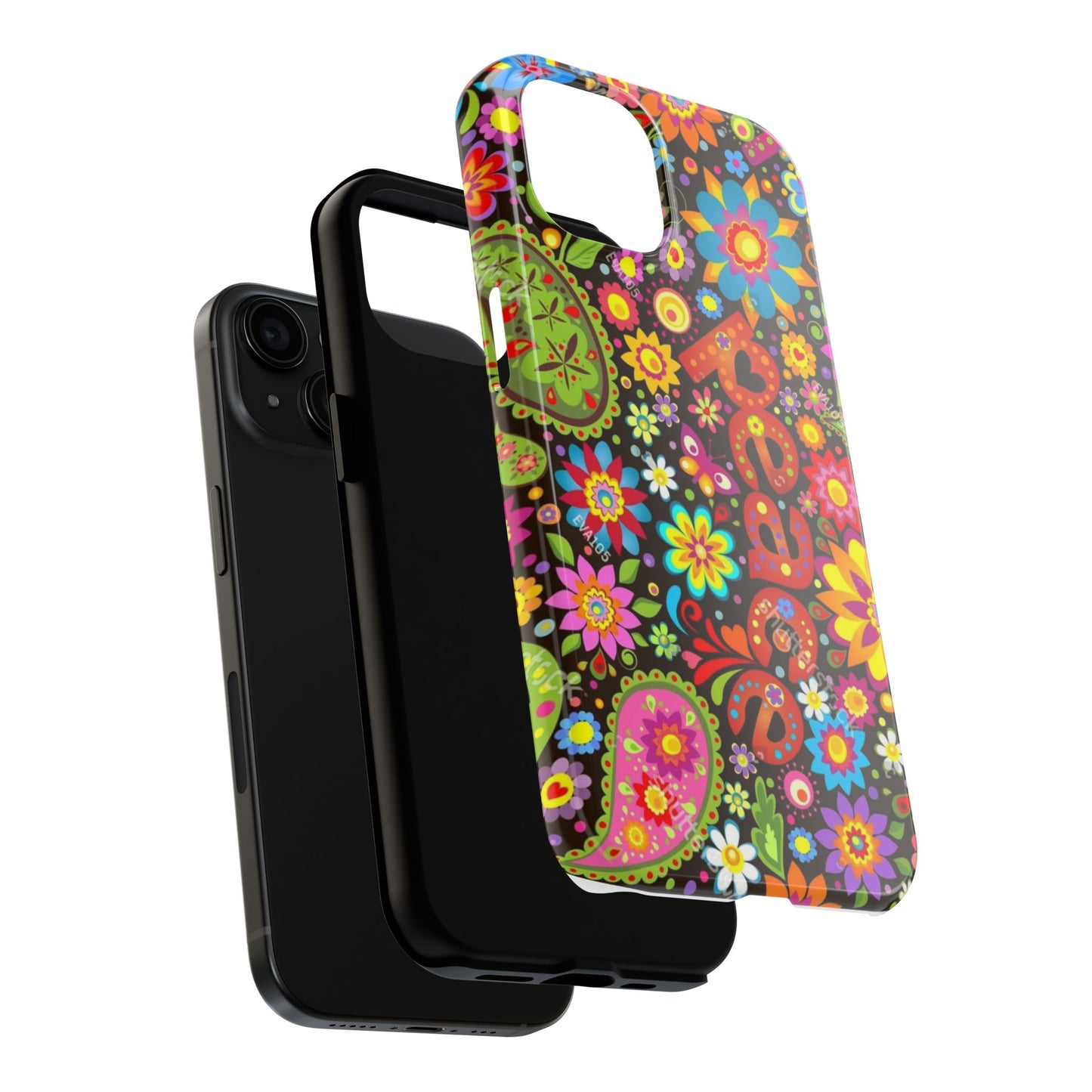 RETRO - PEACE - Tough iPhone Cases - Choose your Model & Size
