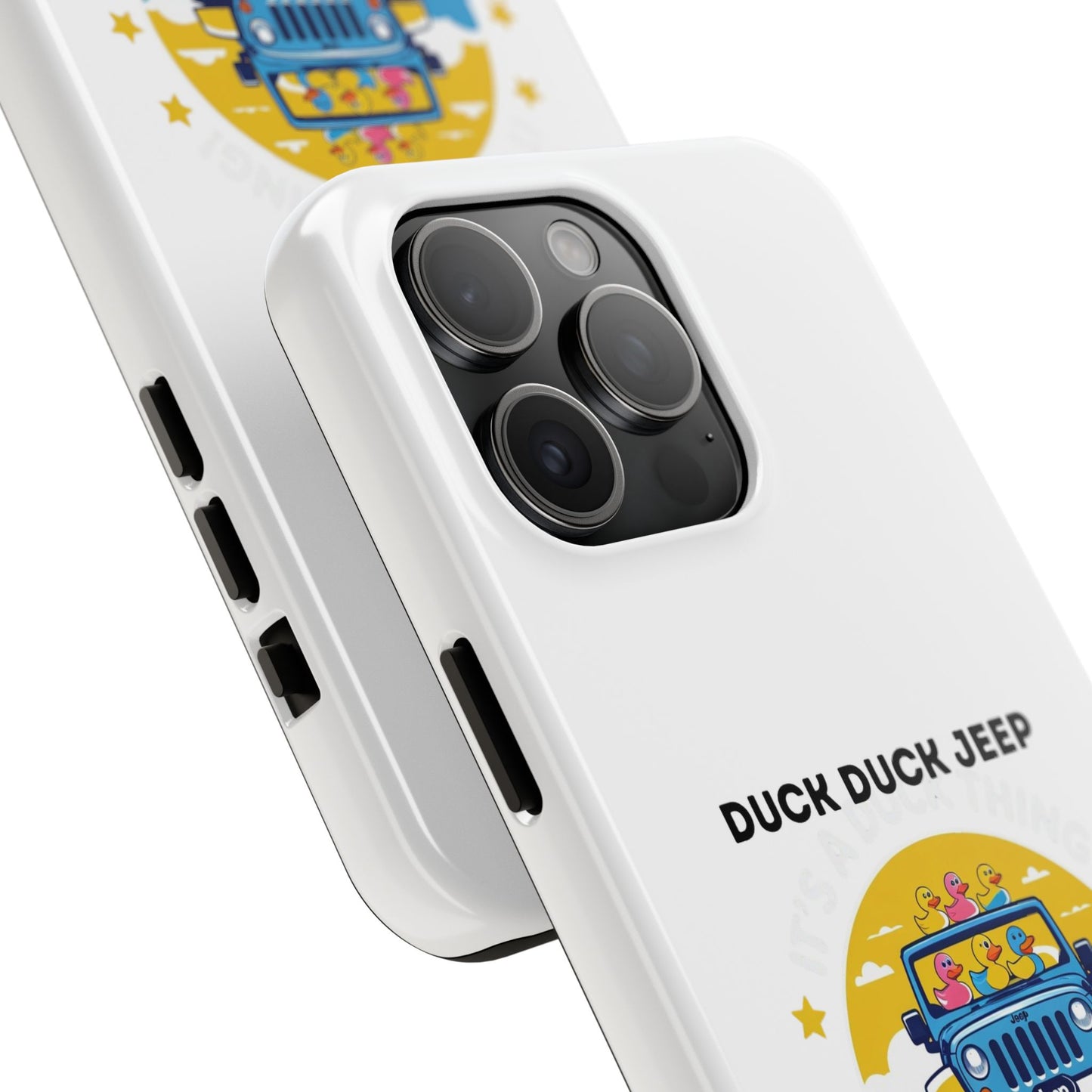Duck Duck Jeep - Tough iPhone Cases - Choose your Size