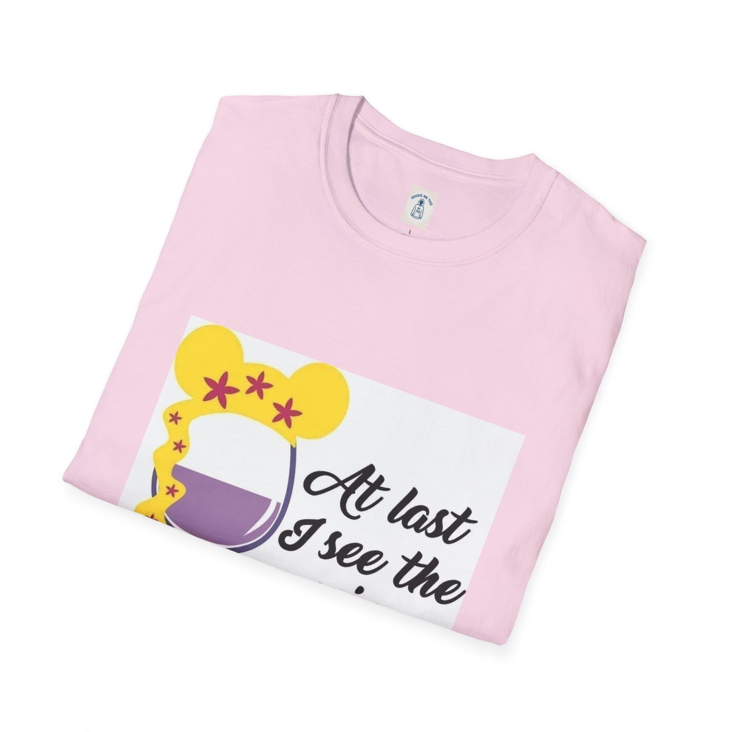 At Last I See the Wine - Unisex Softstyle T-Shirt