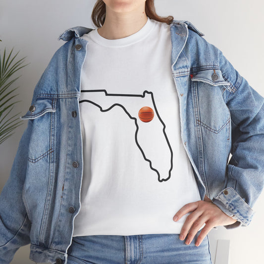 Florida Basketball Spirit - Unisex Heavy Cotton Tee