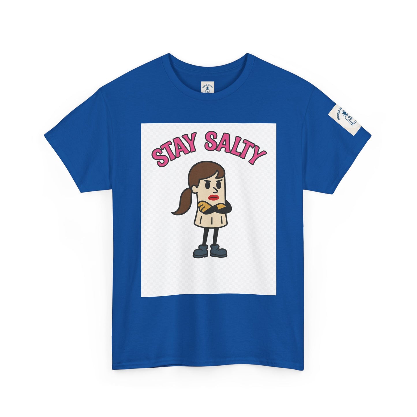 STAY SALTY! - Unisex Heavy Cotton Tee, Vintage Style Tee, Casual Wear, Summer Essentials, Gift for Florida Lovers