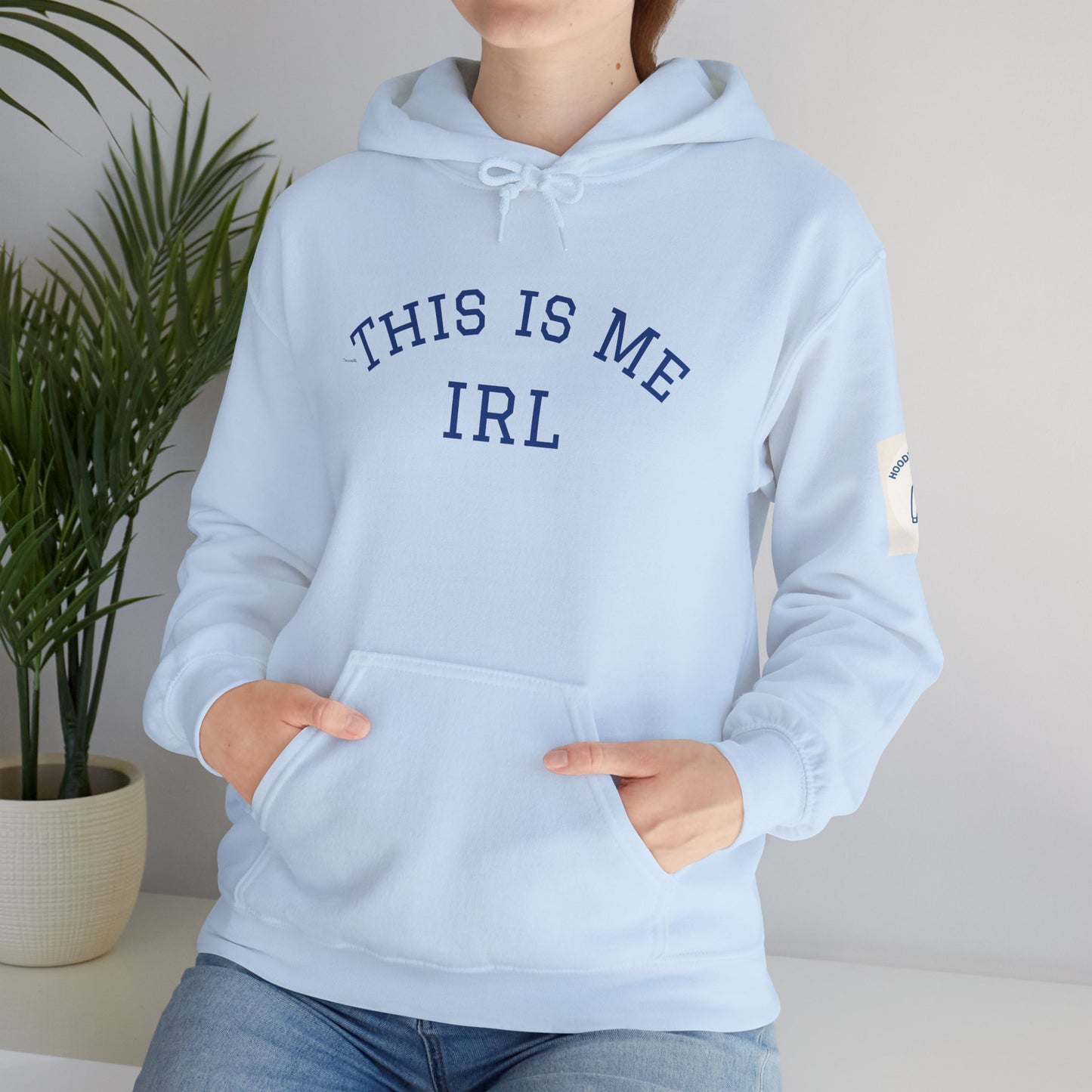 Unisex Heavy Blend Hoodie - This Is Me IRL, Cozy Gift, Casual Wear, Comfortable Sweatshirt, Everyday Style, Perfect for Teens