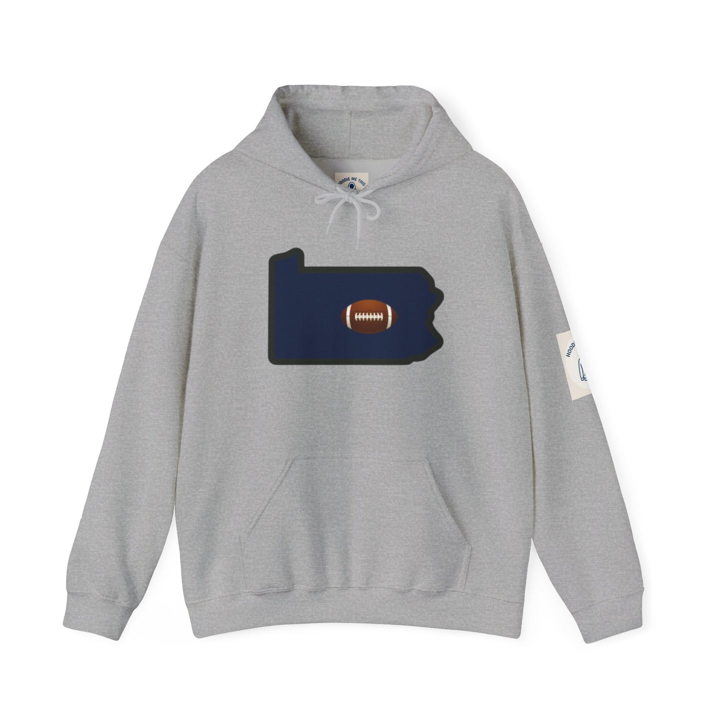 Pennsylvania Football Spirit - Unisex Heavy Blend Hooded Sweatshirt.[...]