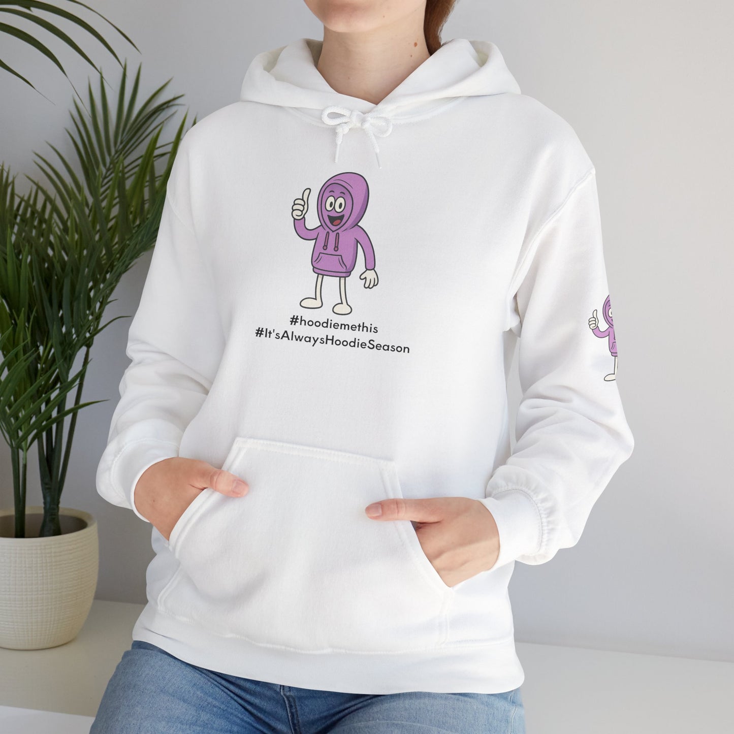 Hoodie Me This Thumbs Up - Unisex Heavy Blend™ Hooded Sweatshirt