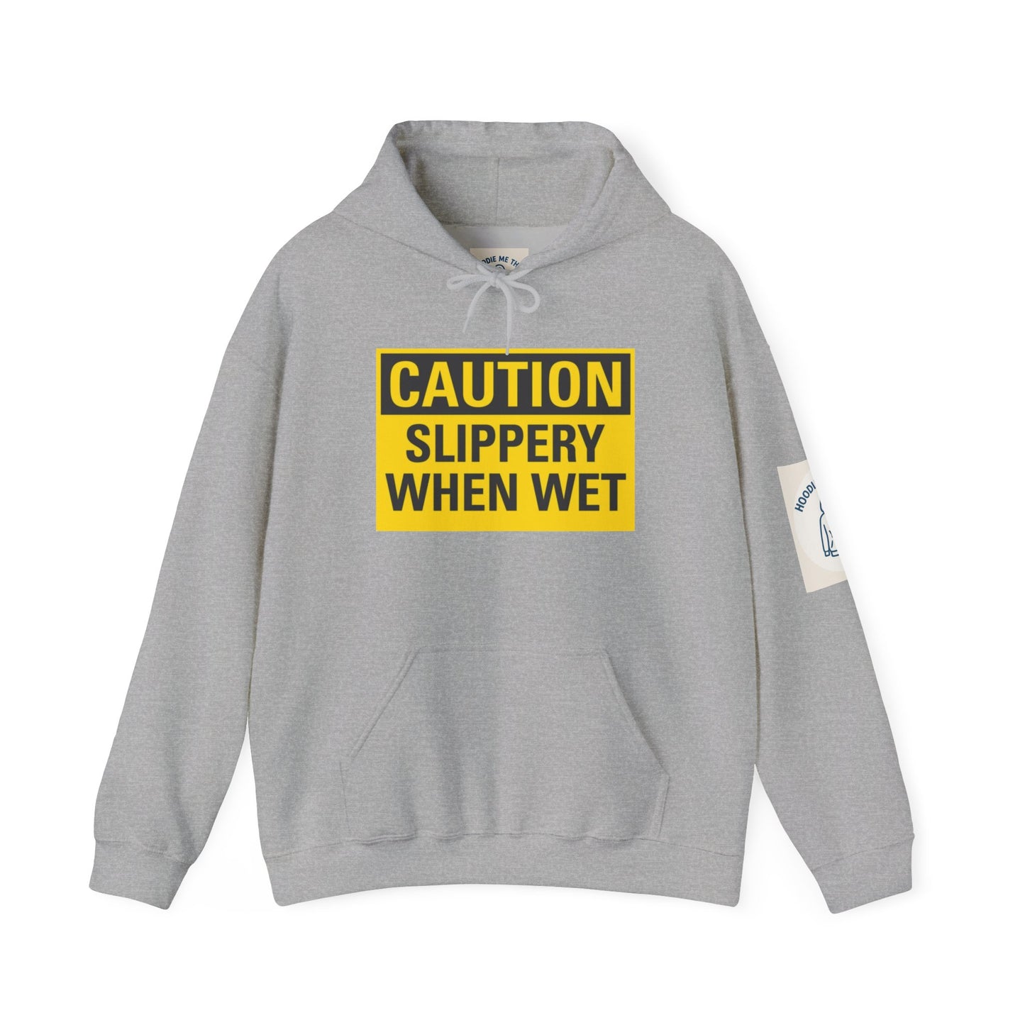 Caution Slippery When Wet, Unisex Heavy Blend Hooded Sweatshirt,[...]