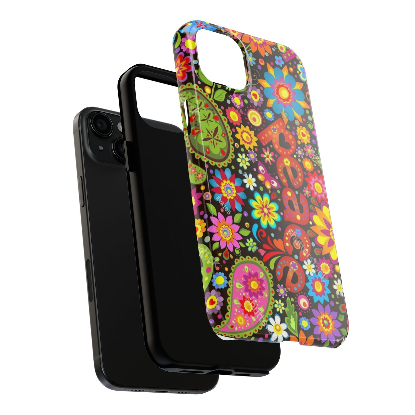 RETRO - PEACE - Tough iPhone Cases - Choose your Model & Size