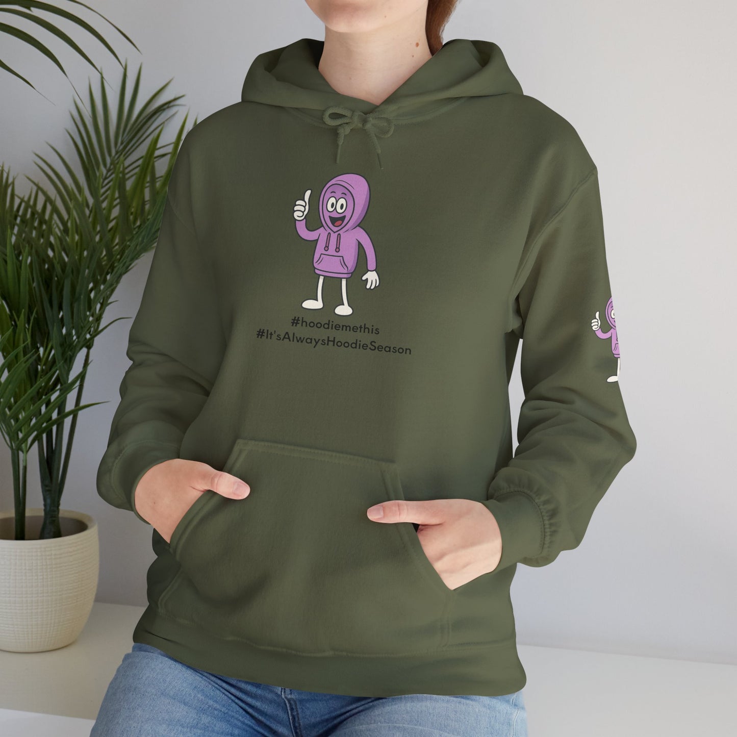 Hoodie Me This Thumbs Up - Unisex Heavy Blend™ Hooded Sweatshirt