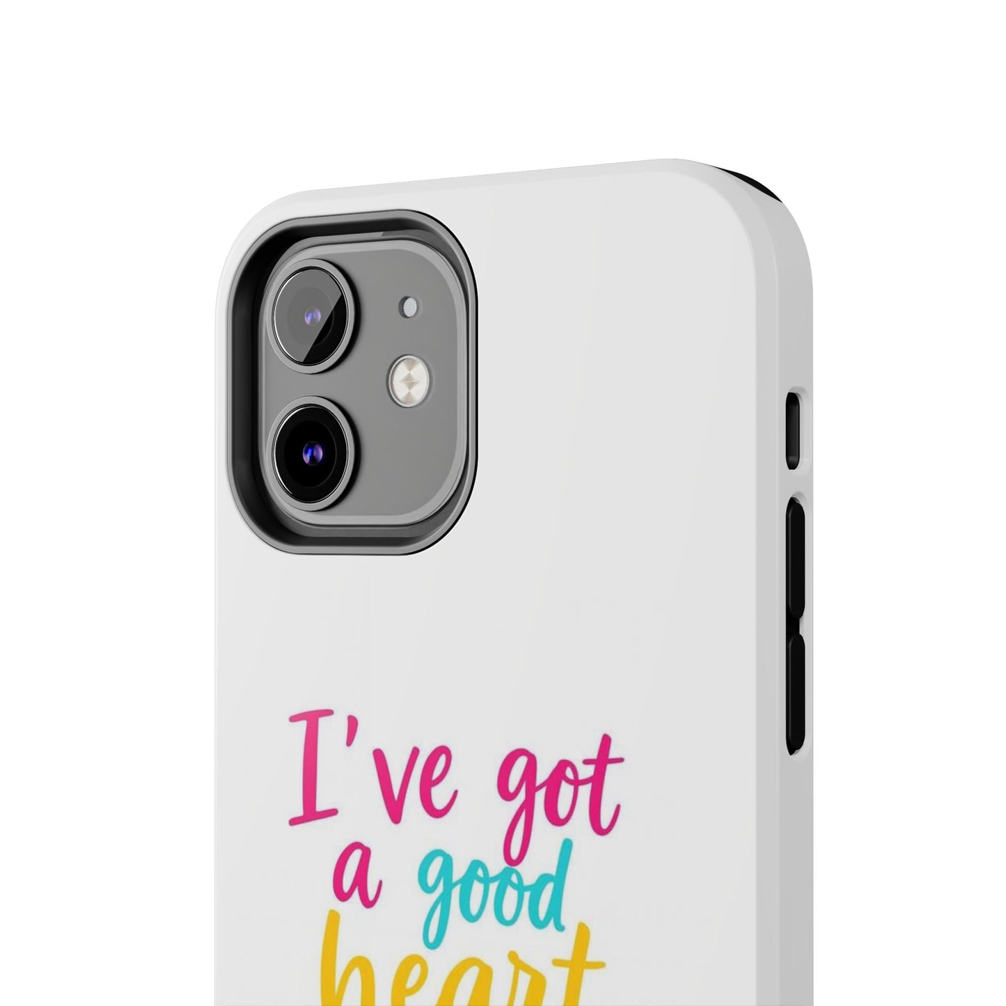 I’ve got a big heart, but this mouth - Tough iPhone Cases - Choose your Size