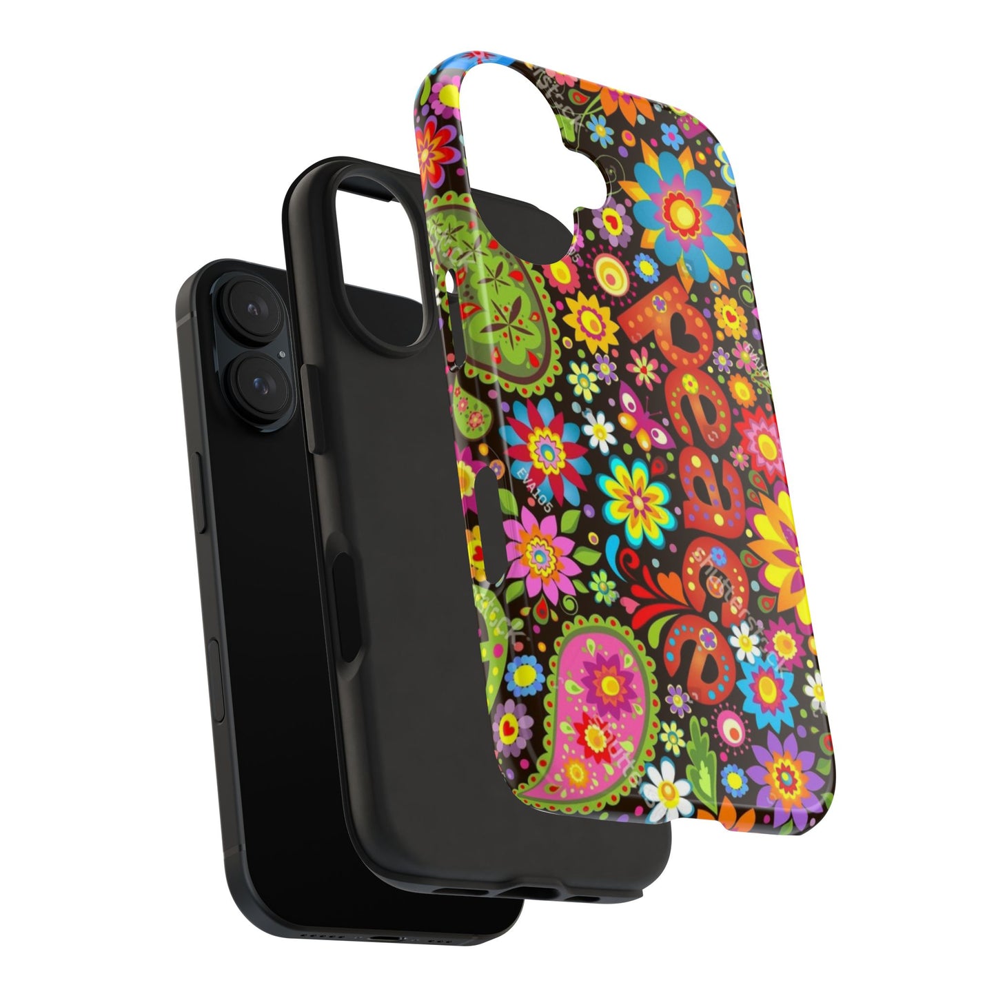 RETRO - PEACE - Tough iPhone Cases - Choose your Model & Size