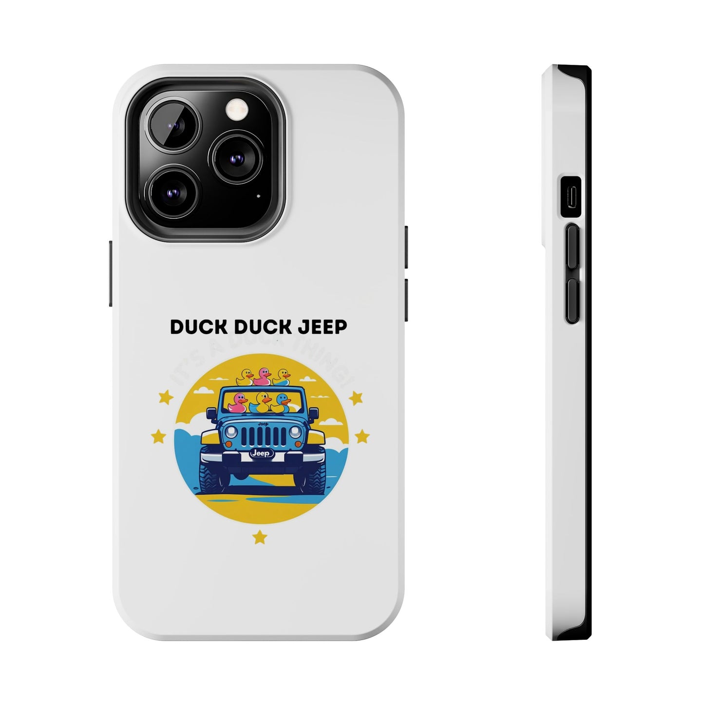 Duck Duck Jeep - Tough iPhone Cases - Choose your Size