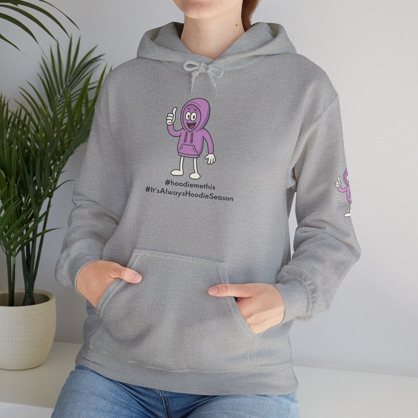 Hoodie Me This Thumbs Up - Unisex Heavy Blend™ Hooded Sweatshirt