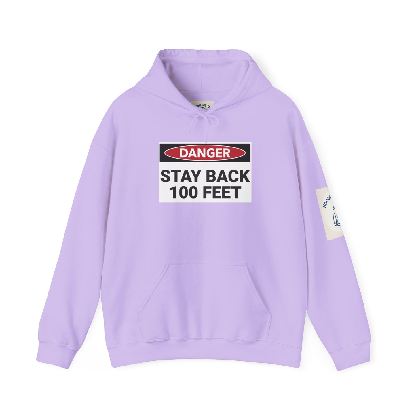 Danger Stay Back 100 Feet - Unisex Heavy Blend Hooded Sweatshirt, Police Support Apparel, Law Enforcement Gear, Gift for First Responders, [...]