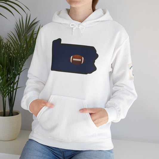 Pennsylvania Football Spirit - Unisex Heavy Blend Hooded Sweatshirt.[...]