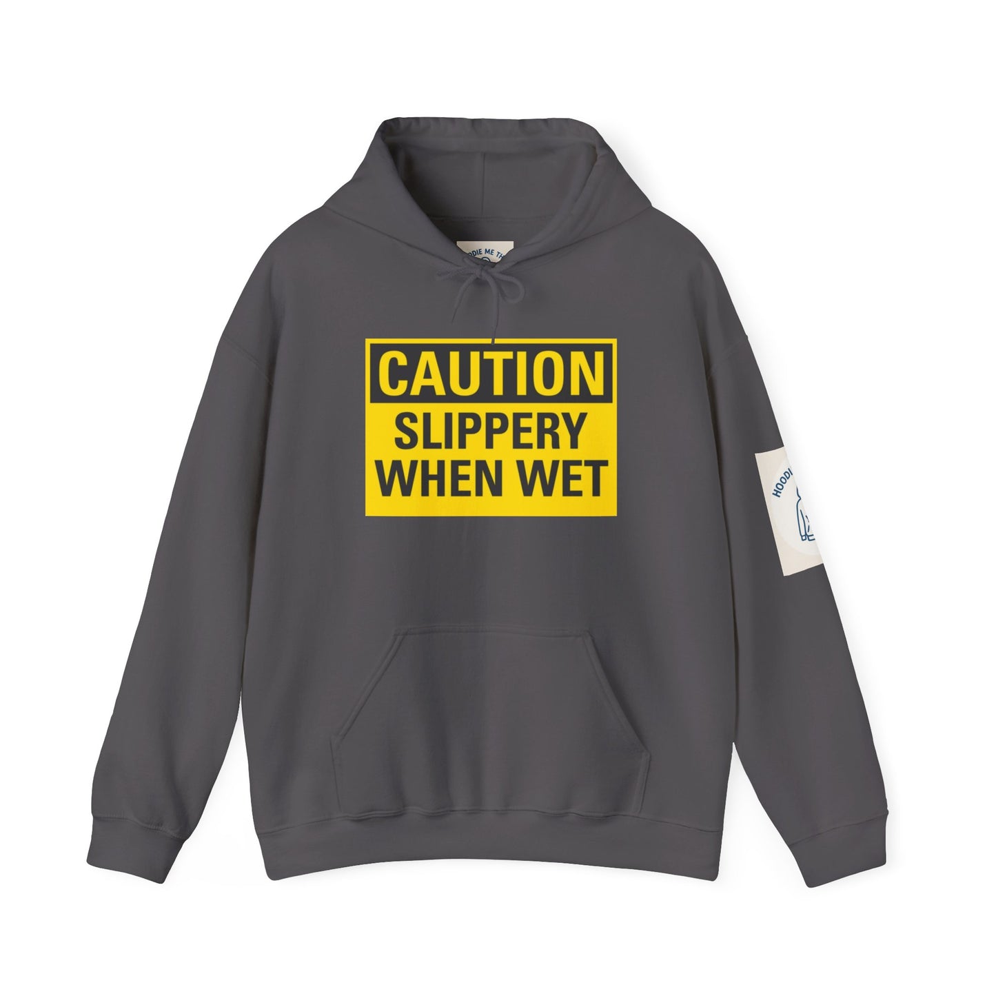 Caution Slippery When Wet, Unisex Heavy Blend Hooded Sweatshirt,[...]