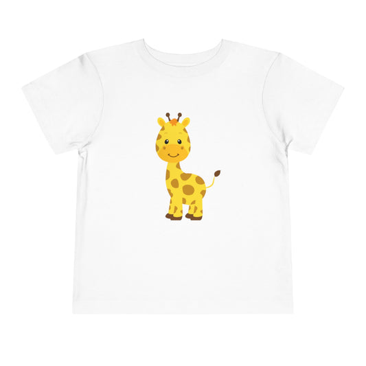 Baby Giraffe - Short Sleeve Tee, Cute Kids Tee, Animal T-Shirt, Birthday Gift, Playtime Outfit, Baby Shower Gift