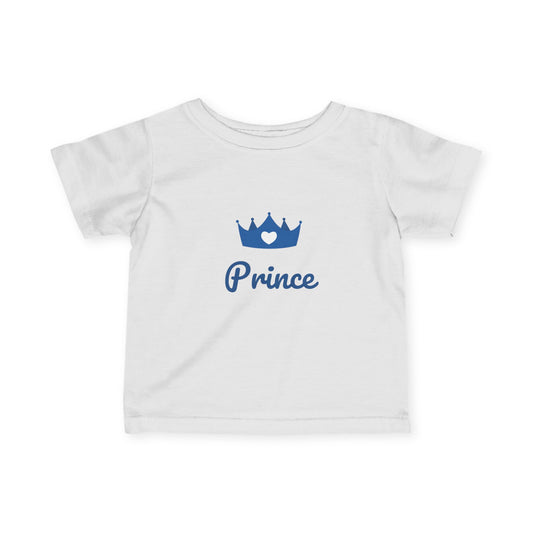 Prince Crown - Infant Tee, Cute Baby Shirt, Toddler Graphics, Baby Shower Gift, Nursery Decor