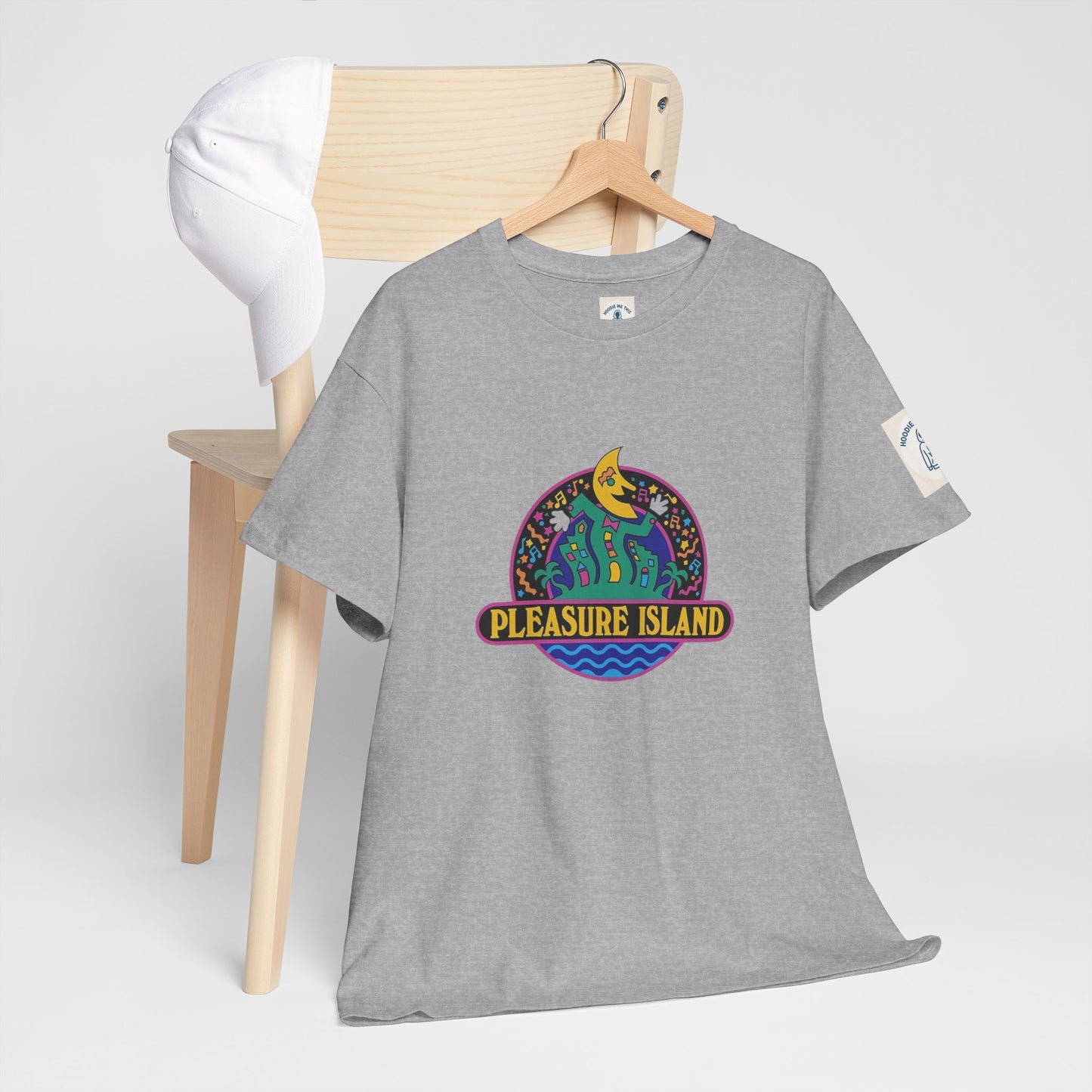 Retro Pleasure Island -  Unisex Heavy Cotton Tee, Vintage Style Tee, Casual Wear, Summer Essentials, Gift for Florida Lovers