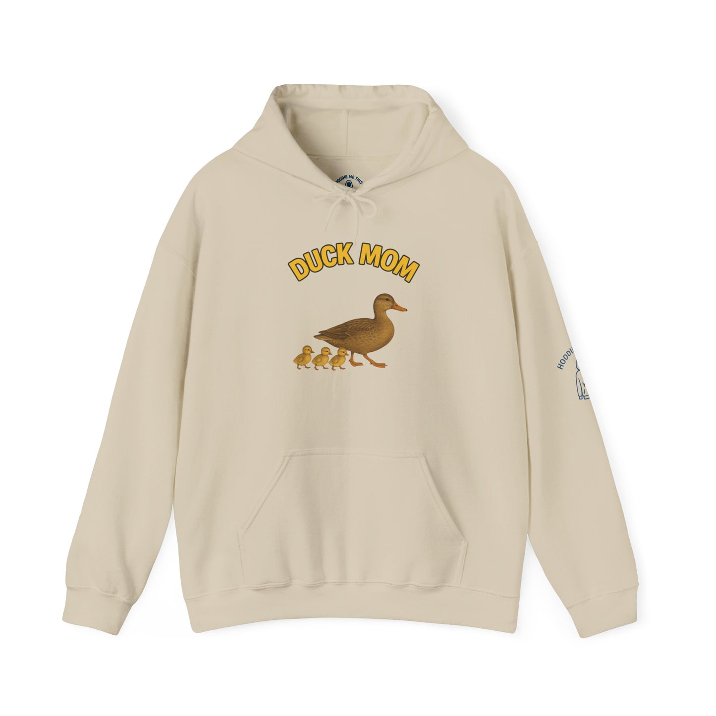 DUCK MOM - Unisex Heavy Blend Hooded Sweatshirt. Stay Warm while Feeding and watching your Ducks!  [...]