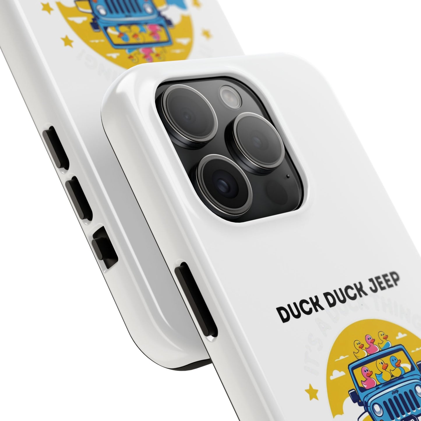 Duck Duck Jeep - Tough iPhone Cases - Choose your Size