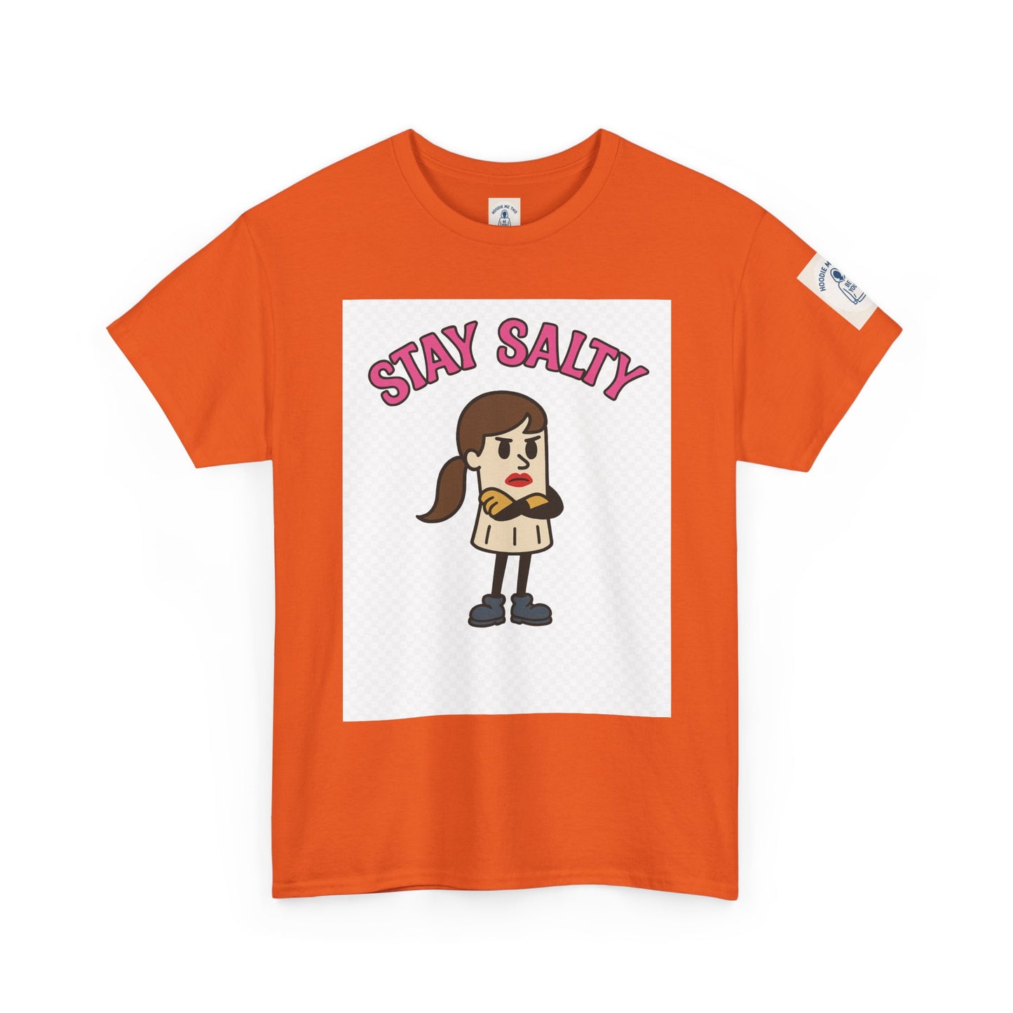 STAY SALTY! - Unisex Heavy Cotton Tee, Vintage Style Tee, Casual Wear, Summer Essentials, Gift for Florida Lovers