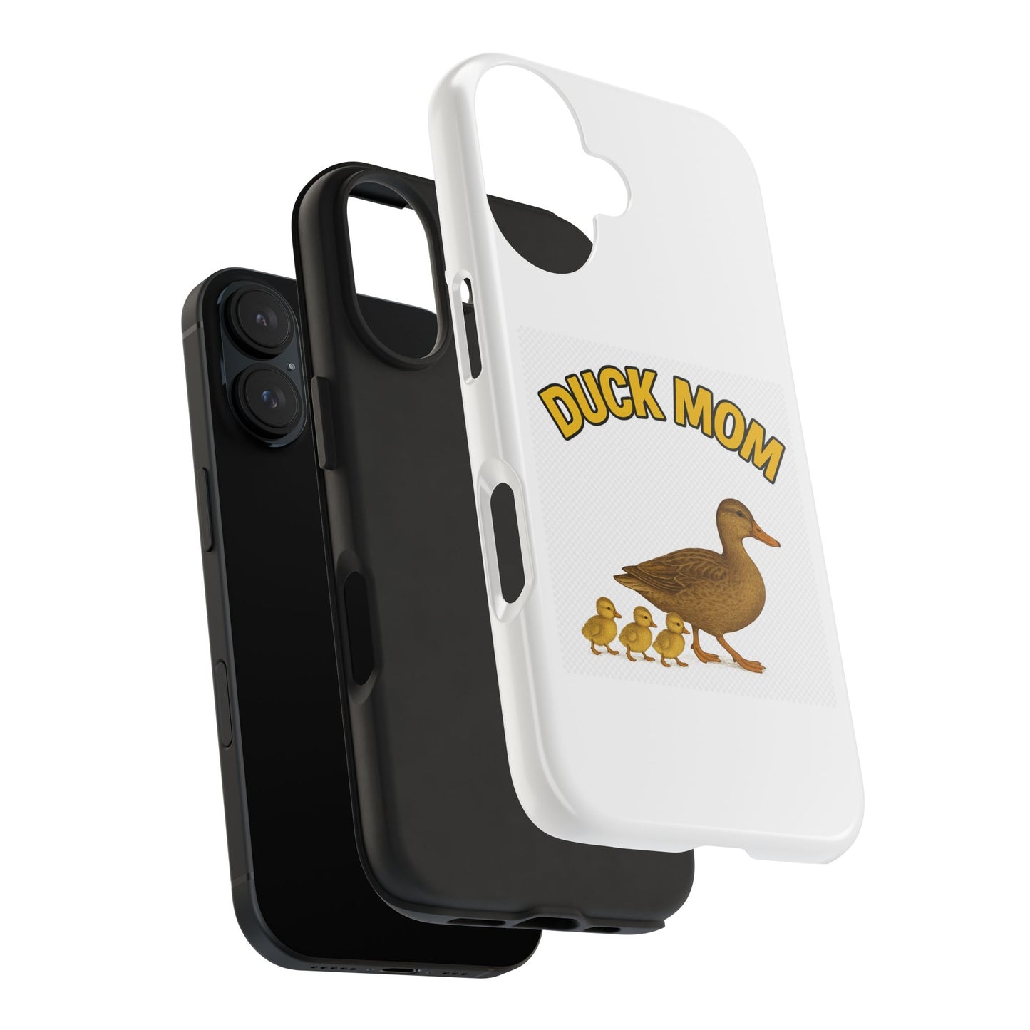 DUCK MOM - Tough iPhone Cases - Choose your Model & Size.