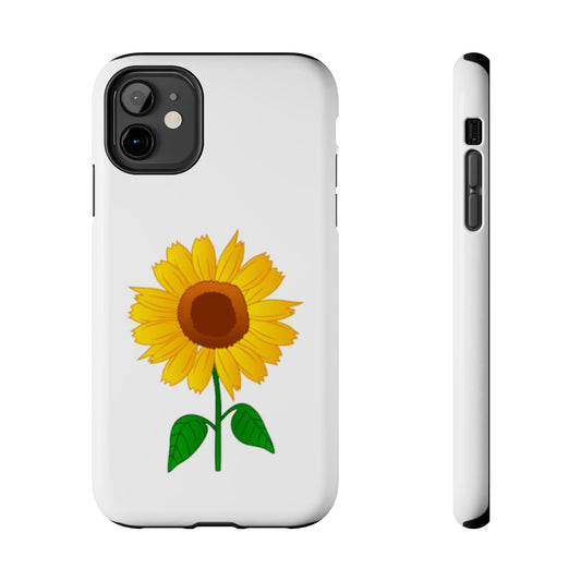 Sunflower - Tough iPhone Cases - Choose your Size