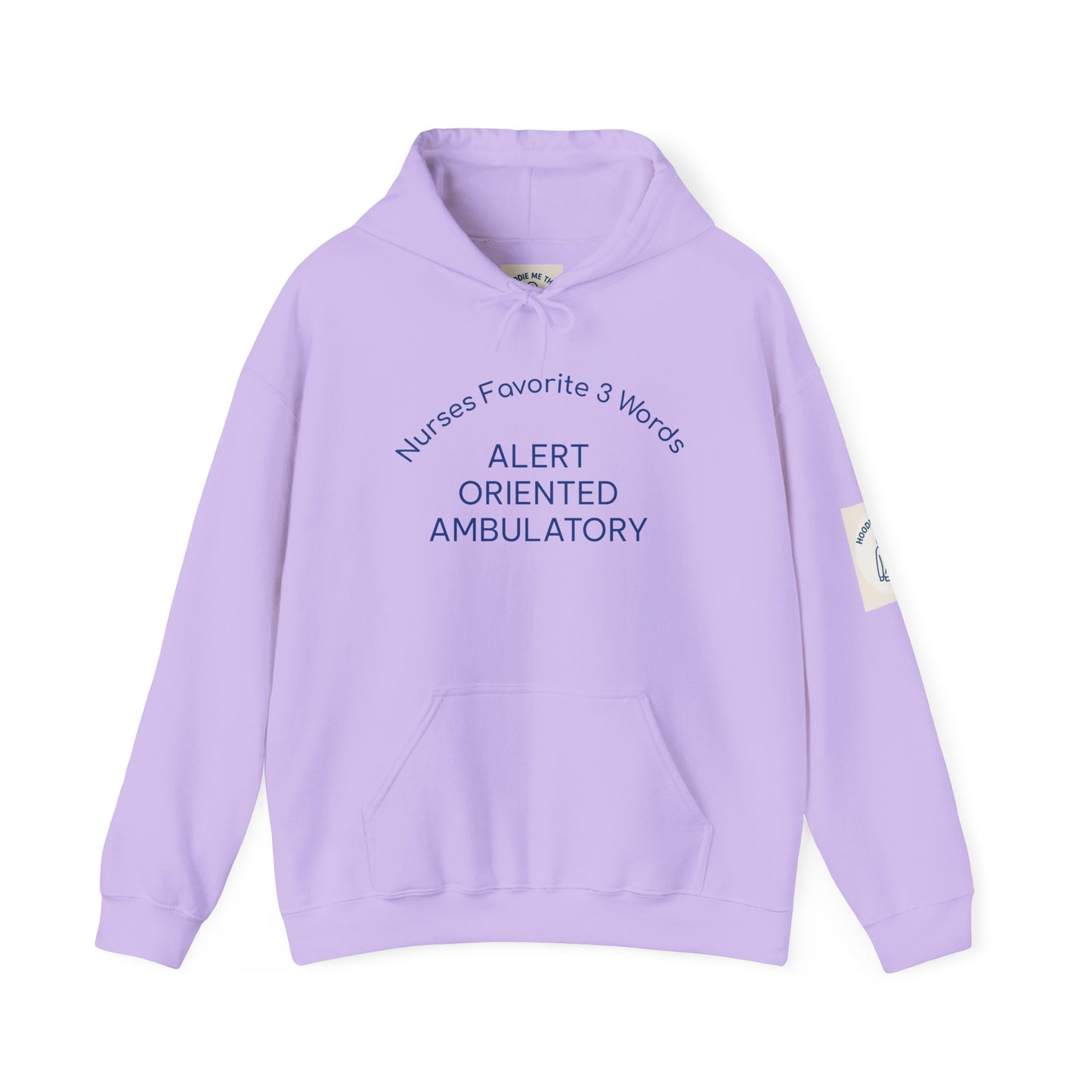 Nurses Favorite 3 Words ALERT ORIENTED AMBULATORY - Unisex Heavy Blend Hooded Sweatshirt, [...]