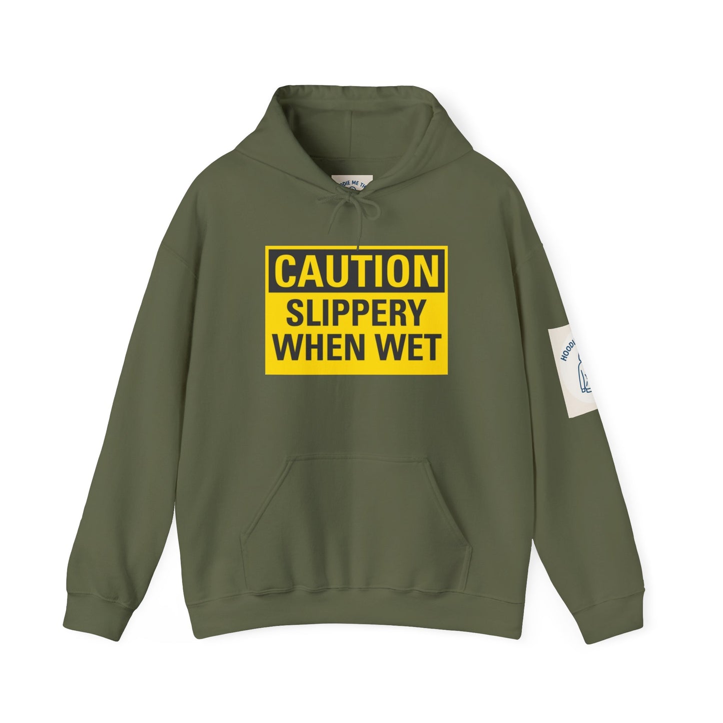 Caution Slippery When Wet, Unisex Heavy Blend Hooded Sweatshirt,[...]
