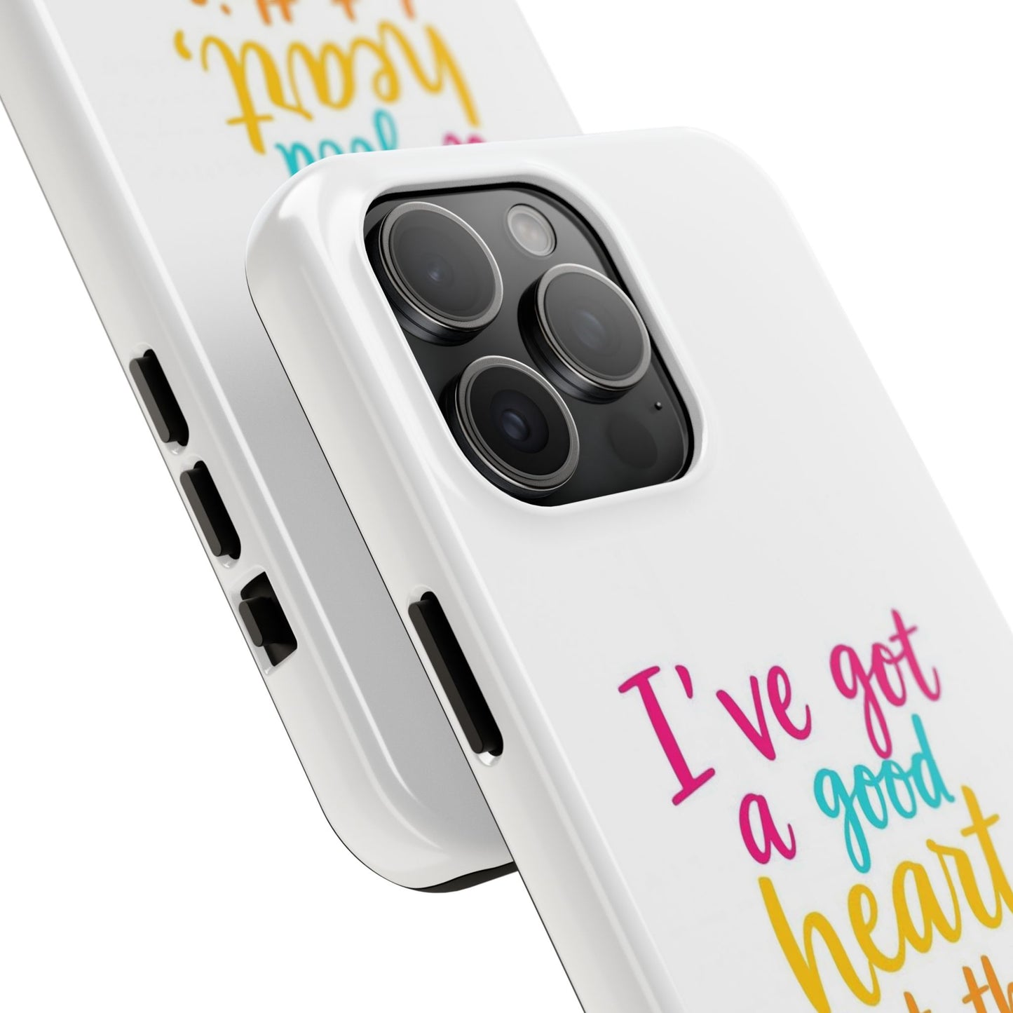 I’ve got a big heart, but this mouth - Tough iPhone Cases - Choose your Size