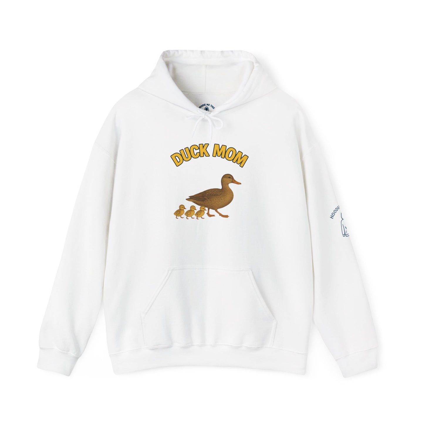 DUCK MOM - Unisex Heavy Blend Hooded Sweatshirt. Stay Warm while Feeding and watching your Ducks!  [...]