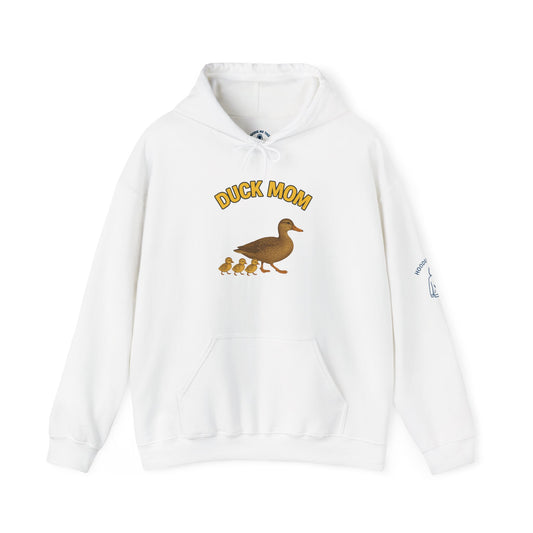 DUCK MOM - Unisex Heavy Blend Hooded Sweatshirt. Stay Warm while Feeding and watching your Ducks!  [...]
