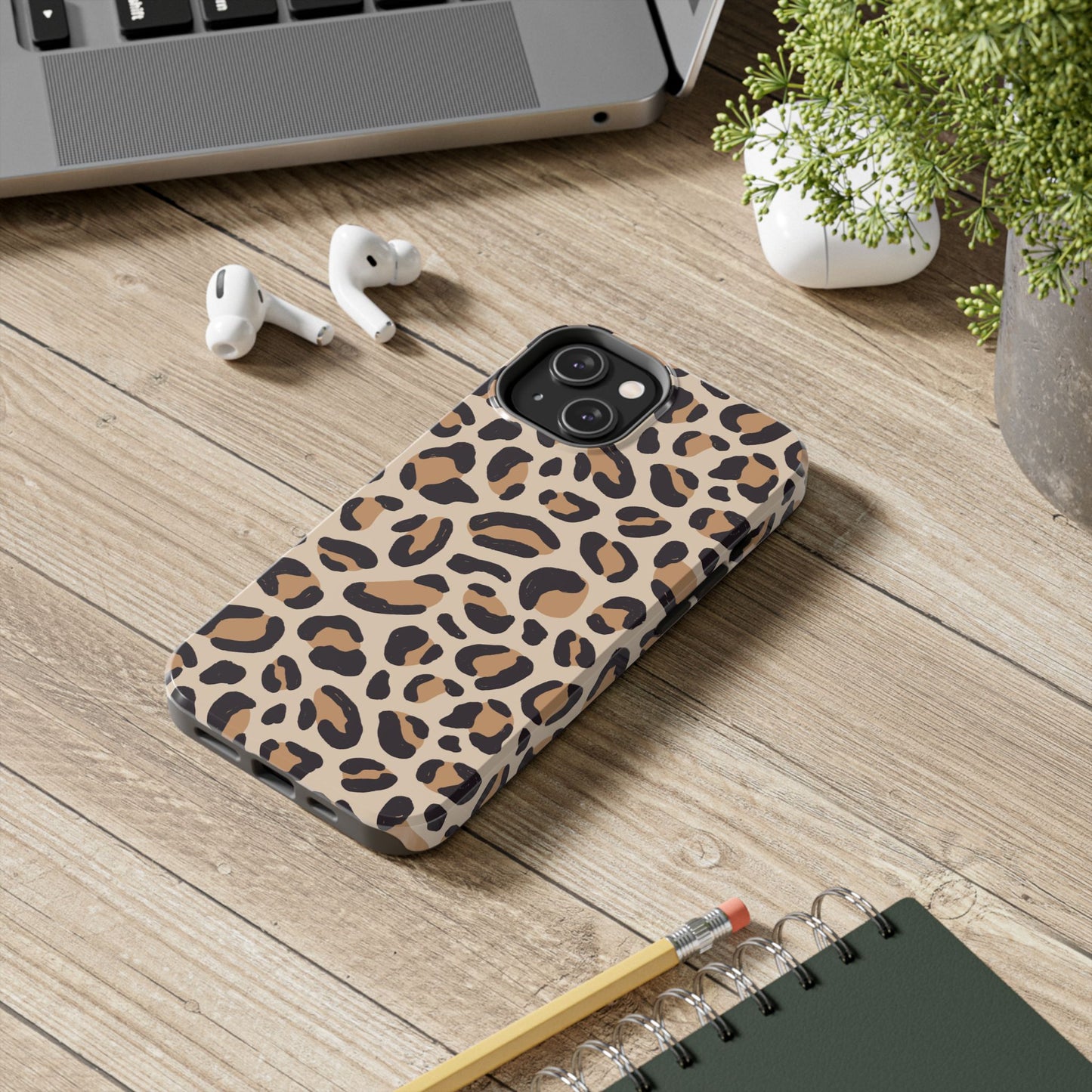 Leopard Print - Tough iPhone Cases - Choose your Size