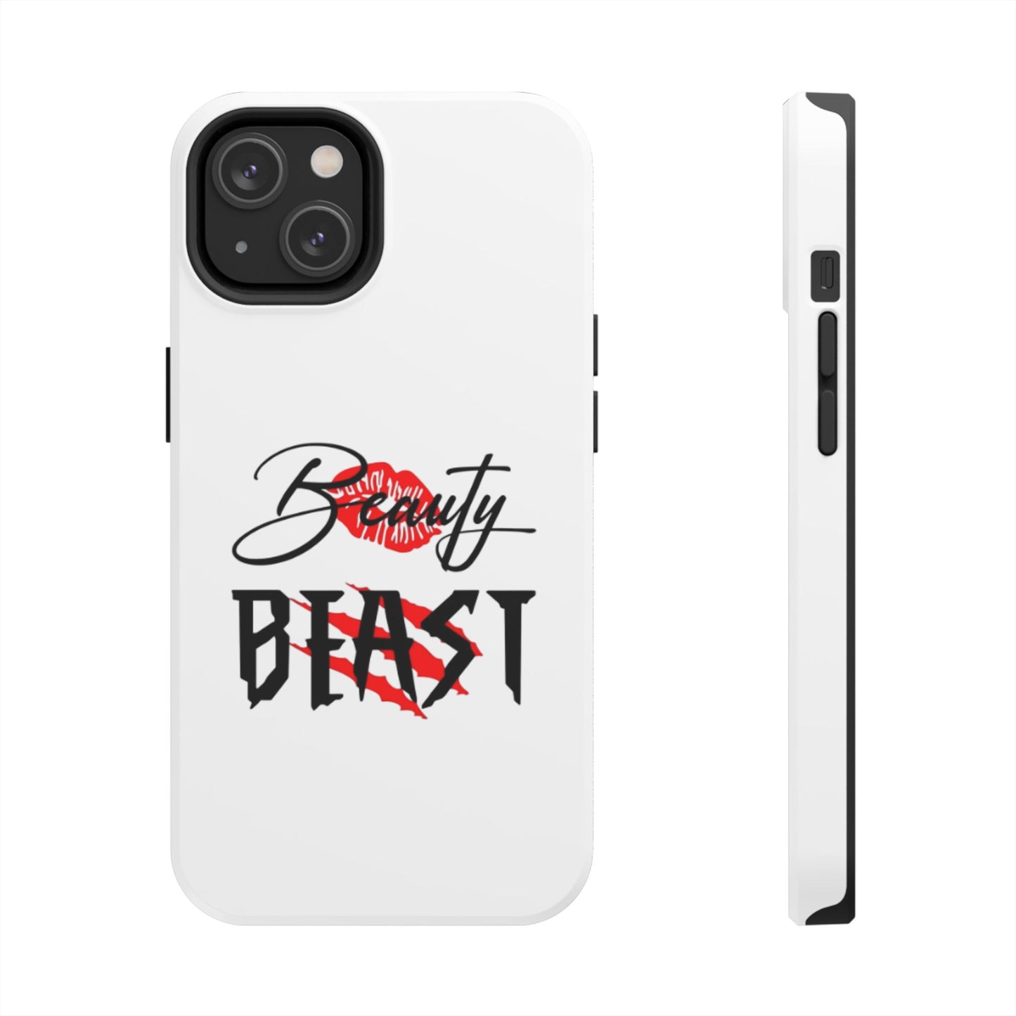 BEAUTY BEAST - Tough iPhone Cases - Choose your Size