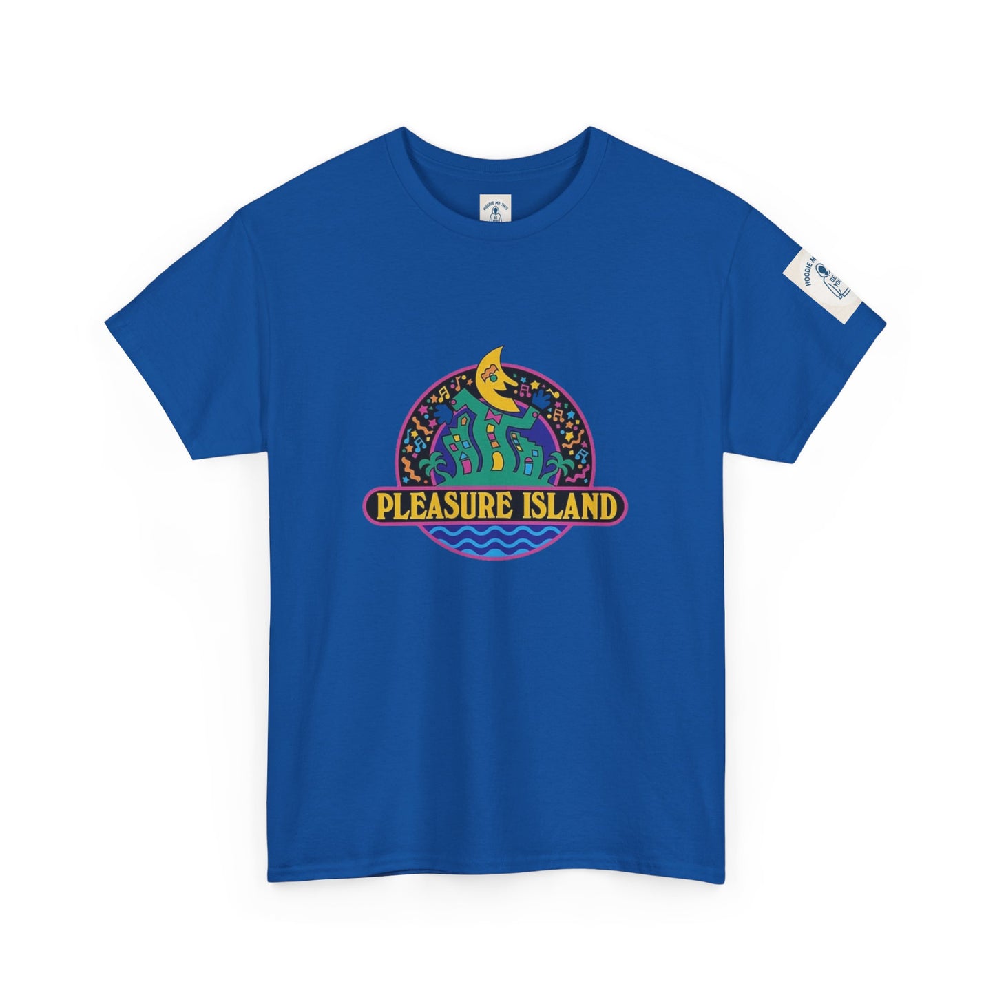 Retro Pleasure Island -  Unisex Heavy Cotton Tee, Vintage Style Tee, Casual Wear, Summer Essentials, Gift for Florida Lovers