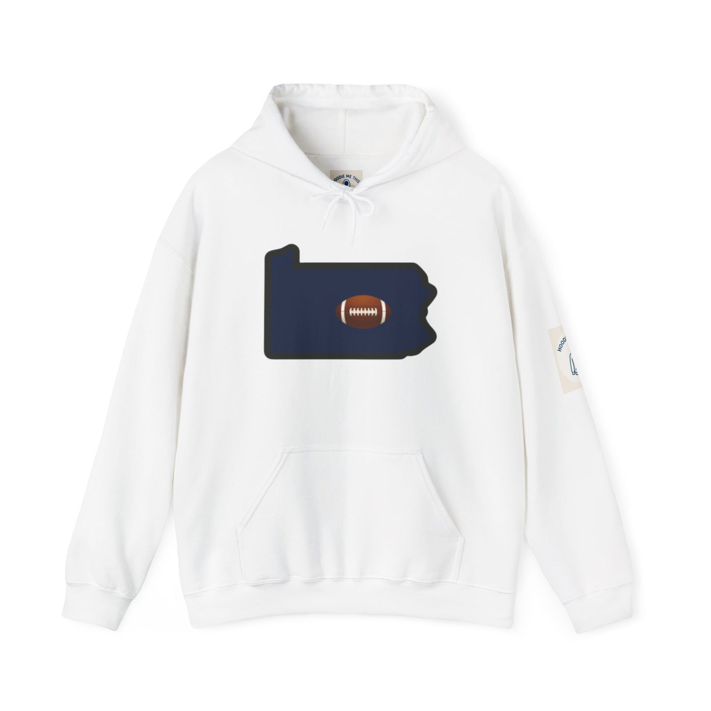 Pennsylvania Football Spirit - Unisex Heavy Blend Hooded Sweatshirt.[...]