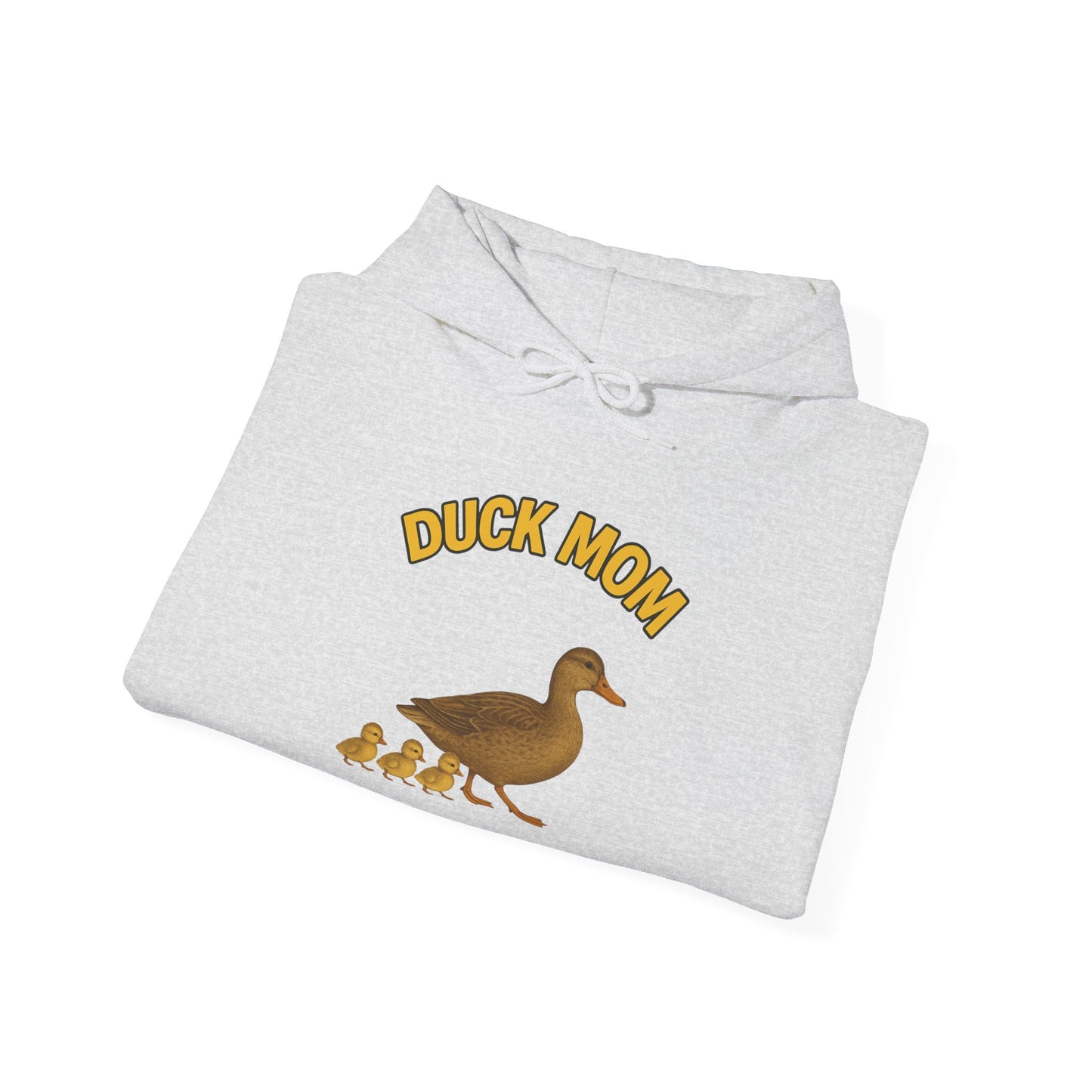 DUCK MOM - Unisex Heavy Blend Hooded Sweatshirt. Stay Warm while Feeding and watching your Ducks!  [...]